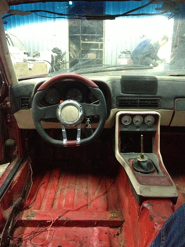 разобрали салон на химчистку